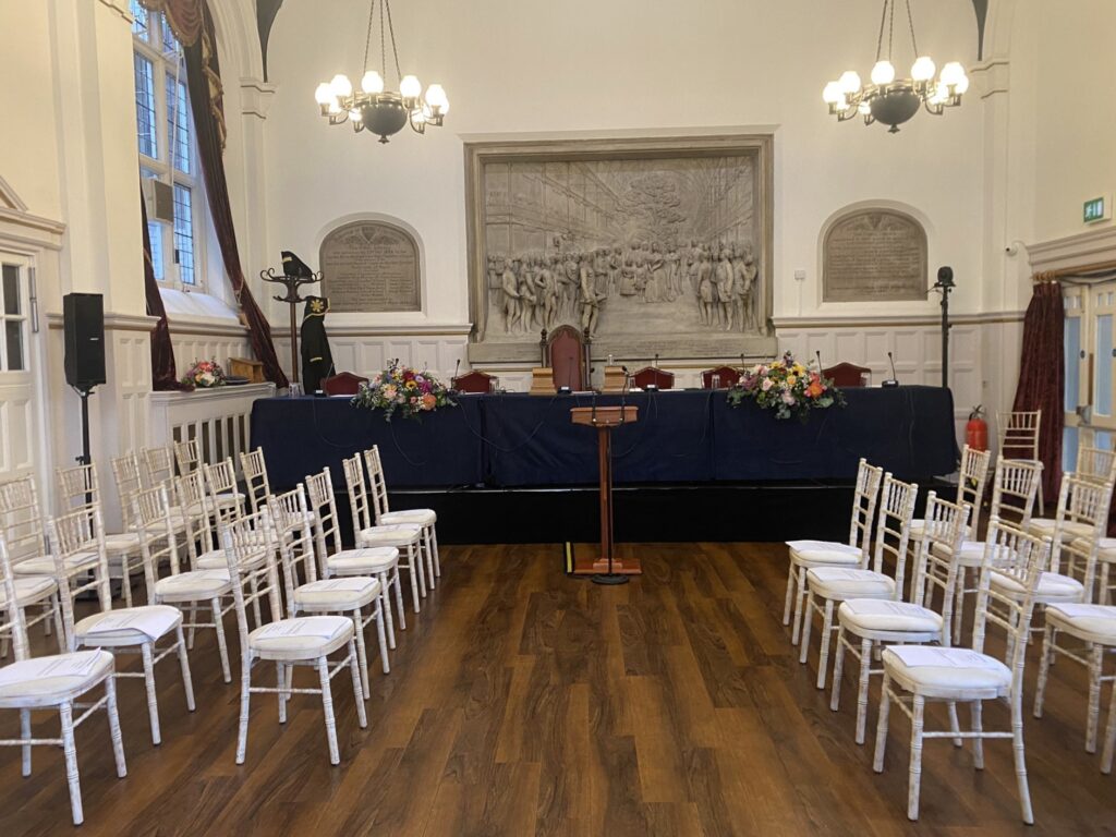 Mayor of Colchester’s inauguration is live subtitled in first for deaf access in Essex