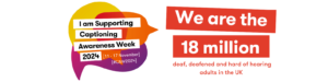 Captioning Awareness Week 2024 Banner